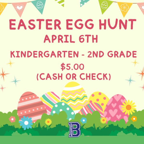 Kindergartent - 2nd Grade Easter Egg Hunt